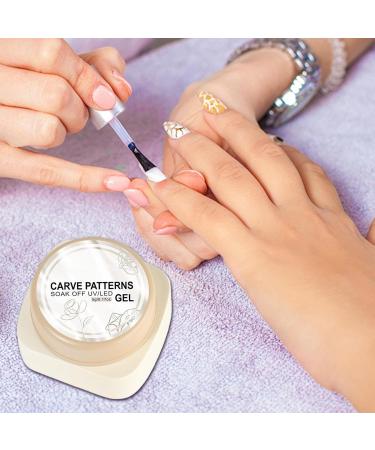  G n rique 3D Nail Gel - 3D Hard Nail Extension Gel | 3D Nails | Non-Sticky 3D Solid Sculpting Gel | Easy Dry 5G Multifunctional White Manicure Supplies W5G At Home And - Buy Online on GoSupps.com