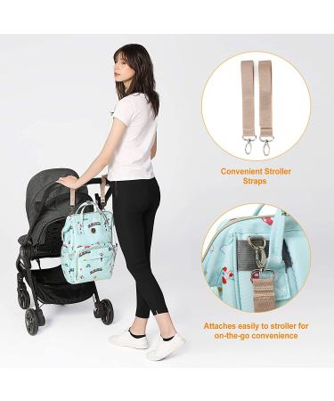 Diaper Bags Backpack Baby Bag for Mom Dad Baby Girls Boy  Cute Mult Diaper Nappy Bag Travel Back Pack Waterproof Maternity Changing Bag Baby Stuff with USB Charging Port Stroller Straps Large Blue - Buy Online on GoSupps.com
