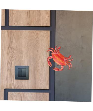 Cabilock 1pc Wall Decoration Pendant Outdoor Wall Art Wall Sticker Decor Decoration for Home Red Wrought Iron - Buy Online on GoSupps.com