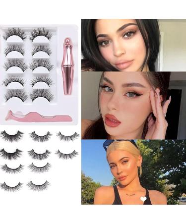 Urknall Magnetic Eyelashes with Eyeliner Kit - 5 Pairs | Waterproof, Reusable, Natural Look | Christmas Gifts - Buy Online on GoSupps.com