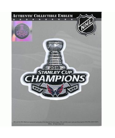 2018 NHL Stanley Cup Final Champions Washington Capitals COMMEMORATIVE Jersey Patch