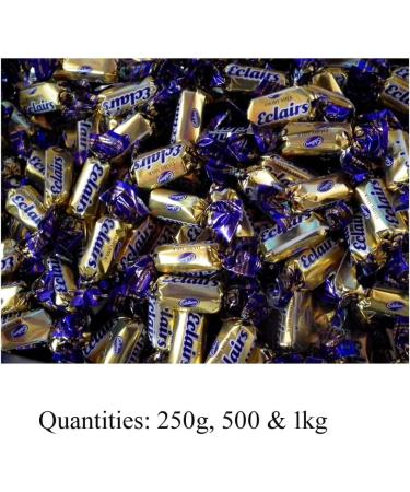 VIMIX Cadbury Eclairs - Caramels with milk chocolate centres (1kg) Caramel 1kg - Buy Online on GoSupps.com