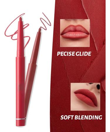  Ruwshuuk Matte Lip Pencil Makeup Lip Pencil - 6 Waterproof Lip Pencils Smudge-Proof Lip Pencil Long-Lasting Matte Lipstick for Shaping and Sculpting Lips - Buy Online on GoSupps.com
