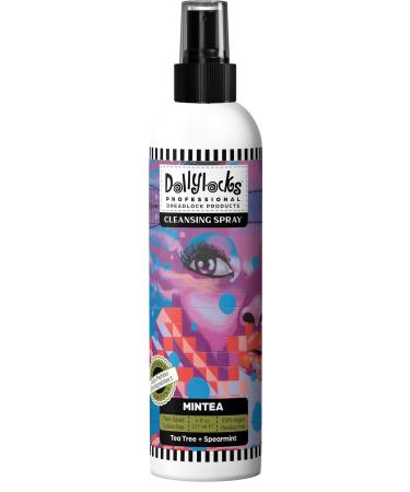 Loc and Braid Moisturizer Spray - Vegan Hair Products for Dreads Box Braids and Itchy Scalp - Cleansing Moisture with Tea Tree & Spearmint Tea Tree Spearmint