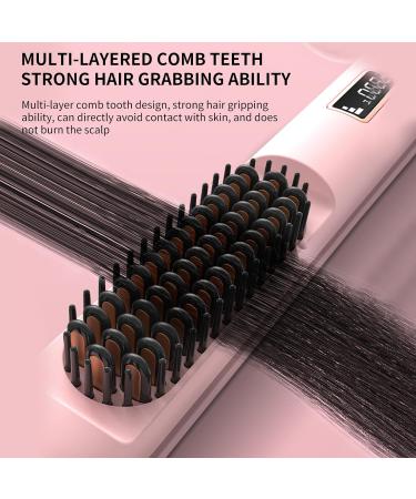 Buy 2 in 1 Hair Straightener and Curler - Ceramic Glaze LED Screen Intelligent Power Off - International Shipping Available - Buy Online on GoSupps.com