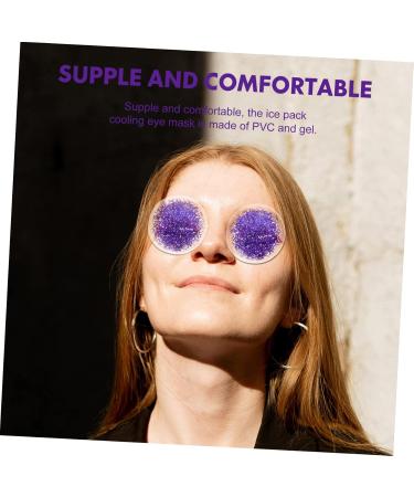 Beatifufu 2 Pairs Gel Eye Mask Cooling Eye Gel Mask Hot Cold Compress Eye Pads Cold Eye Pads Eye Mask for Home Cooling Eye Pads Eye Relax Pads Fatigue Relaxing Eye Pads - Buy Online on GoSupps.com