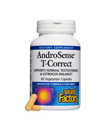 Natural Factors AndroSense T-Correct 60 Vegetarian Capsules