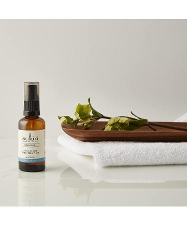 Sukin Hydrating Treatment Oil for Haircare | 1.69 fl oz (50 ml) - Nourish & Revitalize - Buy Online on GoSupps.com