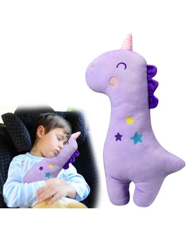 Auvstar children car seat belt shoulder pillow shoulder pad car seat belt pillow seat belt belt cushion for children soft car neck support for children adults (unicorn) - Buy Online on GoSupps.com