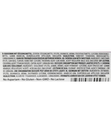 Buy Miradent Xylitol Chewing Gum Cranberry - Pack of 4 (30 Pieces Each) | Sugar-Free Dental Care Worldwide Shipping - Buy Online on GoSupps.com