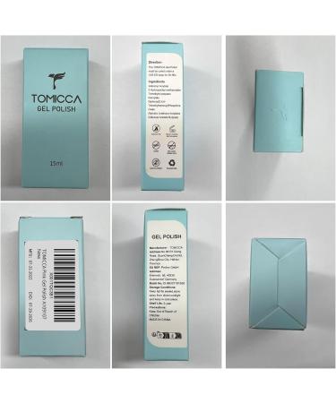 TOMICCA Neon Pink Gel Nail Polish 15ML - Long Lasting, High Gloss, Chip Resistant | UV LED Lamp Required | DIY Manicure Salon Quality - Buy Online on GoSupps.com
