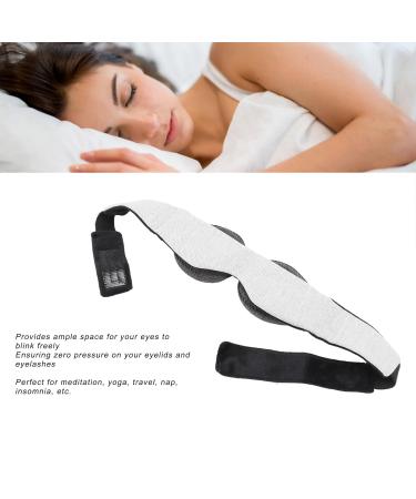Buy 3D Contoured Eye Patch - Light Blocking Memory Cotton Sleep Mask - Movable Grey Eye Pad for Ultimate Comfort - Buy Online on GoSupps.com