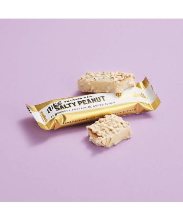 Buy Barebells White Salty Peanut Protein Bars - 20g Protein Sugar-Free Palm Oil-Free | 12 x 55g - International Shipping Available - Buy Online on GoSupps.com