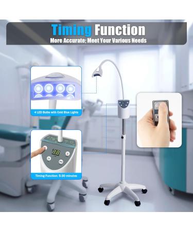 LED Teeth Whitening Lamp - 220V Dental Accelerator for Clinics Salons & Home Use - Buy Online on GoSupps.com