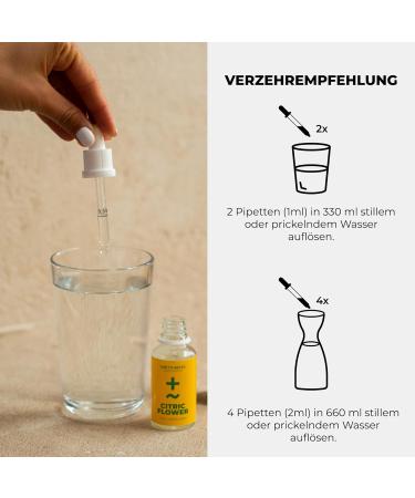 Buy Sugar-Free Citric Flower Beverage Concentrate - Yuzu & Elderflower Flavor | 1:330 30 Portions - International Shipping Available - Buy Online on GoSupps.com