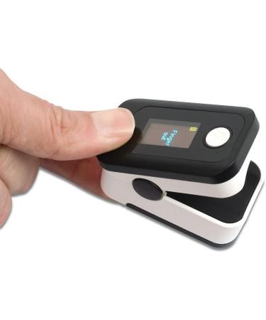 Reliance Medical Fingertip Pulse Oximeter - Fast & Accurate Multi-Function Monitor with HD OLED Screen - Buy Online on GoSupps.com