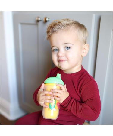 Nuby No-Spill Insulated Hard Spout 9 oz Cup  Colors/Prints May Vary 2 Count (Pack of 1) - Buy Online on GoSupps.com