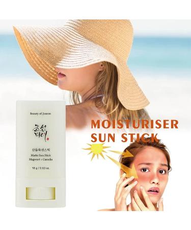 Beauty of Joseon Matte Sunscreen Stick SPF50 - Mugwort & Camellia, 2023 Korean Sun Cream for All Skin Types - Buy Online on GoSupps.com