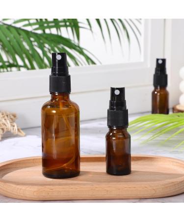 Buy Healvian Empty Spray Bottles - 10 Pack Amber Glass Sprayers for Essential Oils Perfumes & Cosmetics - 10ml & 50ml Refillable Fine Mist Sprayer - Buy Online on GoSupps.com