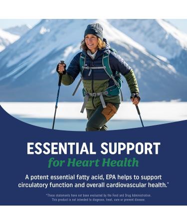 EPA Ultra 1 105MG | Heart Health & Cellular Function Support | Omega 3 Fish Oil | 1 650MG Total Omega-3 Fatty Acids | High Strength EPA Supplement | Sustainably Sourced & Gluten-Free | 60 Ct. - Buy Online on GoSupps.com