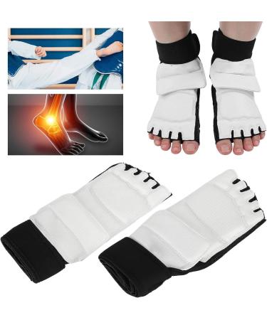 Keenso 2pcs Taekwondo Foot Guards - Ankle Support & Protection for Adult and Child Kickboxing Training - Buy Online on GoSupps.com