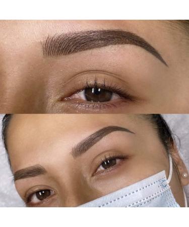 M Brow Semi Cream Pigment for Eyebrows - Chocolate 15ml - Professional Grade for Powder Brows - Manual & Machine Use - Medical Grade - Buy Online on GoSupps.com