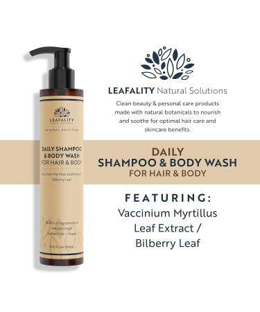 Salon Grade Daily Shampoo & Body Wash | Sulfate Free Vegan Natural Ingredients | 8.45 oz - Perfect for All Hair & Skin Types International Shipping Available - Buy Online on GoSupps.com
