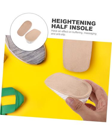 Forefoot Cushion Adhesive Heel Lifts & Leather Insoles for Women | Height Increase Insoles for Shoes - Comfort & Support - Buy Online on GoSupps.com