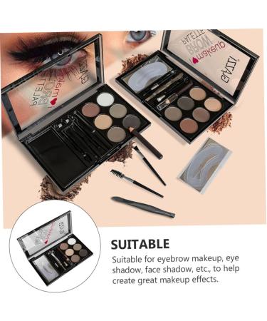 PLAFOPE 1 Set Eyebrow Powder Set Eyebrows Makeup Accessory Girl Makeup Accessory Eyebrows Shadow Powder Abs - Buy Online on GoSupps.com