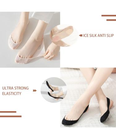 Women's Cushioned Socks for Foot Fatigue Relief | Metatarsal Pads & Forefoot Inserts | Comfortable Beige Footwear - Buy Online on GoSupps.com