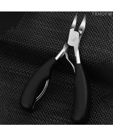 TRHDFW Heavy Duty Long Handled Professional Toenail Clippers for Thick & Ingrown Nails - Men & Seniors - Pedicure Clippers - Super Sharp Curved Blade Professional Nail Clippers - Buy Online on GoSupps.com