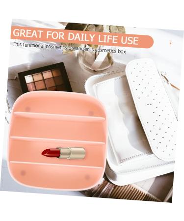 Balacoo 4pcs Box Makeup Storage Box Makeup Pallet Eyeshadow Palettes Holder Countertop Organizer Partition 20.6X20X8.6CMx4pcs Pinkx4pcs - Buy Online on GoSupps.com