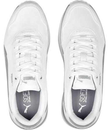 PUMA Women's R78 Voyage Space Metallics Sneakers - White - Size 40 EU | International Shipping Available - Buy Online on GoSupps.com
