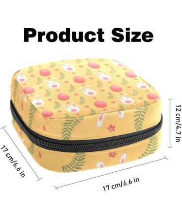 Flamingo Women's Zipper Bag - Large Menstrual Cup Storage for Period Inserts Panty Liners & Tampons - Multicolored Bag for Girls & Women - Buy Online on GoSupps.com