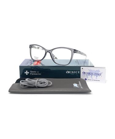 reading glasses for women Venice ELIZABETH Glasses High Quality Modern Vintage +1.0 +1.5 +2.0 +2.5 3.0 +3.5 (+2.00 Grey) +2.00 Grey - Buy Online on GoSupps.com