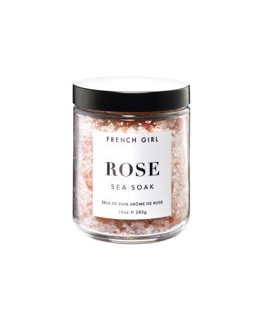 French Girl Rose Sea Soak - Calming Bath Salts 10 oz/300 mL