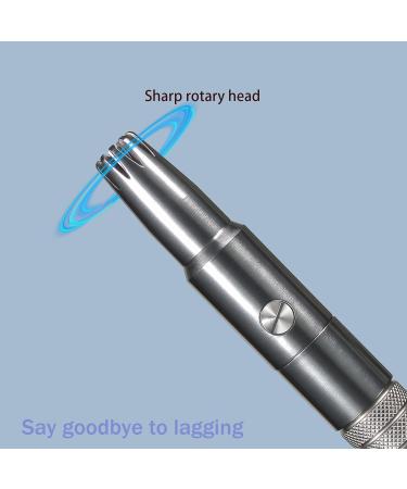Buy Manual Nose Hair Trimmer for Men - Portable Waterproof & Hypoallergenic Stainless Steel Clip - Buy Online on GoSupps.com