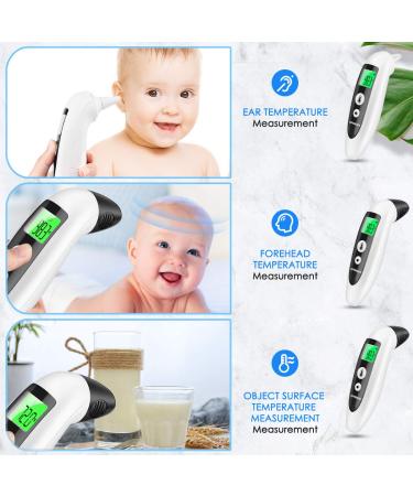 Sovarcate Digital Infrared Thermometer for Adults - Forehead and Ear Fever Accurate Reading for Baby Kids - New Algorithm - Buy Online on GoSupps.com