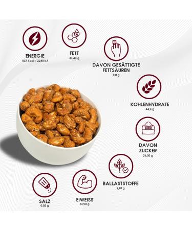 Sultan s Palace Burnt Cashew Nuts with Honey - 1000g | Caramelized Roasted Cashews for International Shipping - Buy Online on GoSupps.com