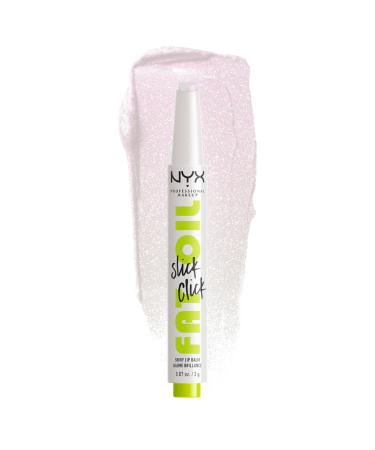 NYX Professional MakeUp Nursing Lipstick for Maximum Color Care and Moisture with avocado raspberry oil and moltberry oil vegan formula Fat Oil Slick Click Main Character