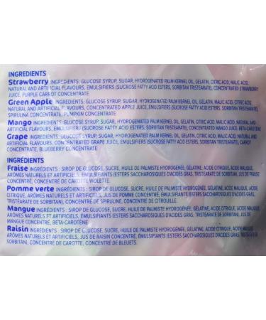 2 Pack Morinaga Hi-Chew 100+ Individually Wrapped Pieces Immensely Fruity Intensely Chewy Candy (Strawberry Green Apple Mango and Grape Flavor) - No Cholesterol Gluten Free - Buy Online on GoSupps.com