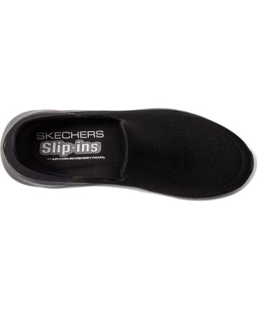 Skechers Men Gowalk Flex Slip-Ins - Air-Cooled Memory Foam Athletic Slip-On Casual Walking Shoes | 44 EU X-Wide Black - Buy Online on GoSupps.com
