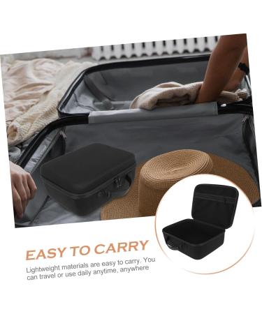 PLAFOPE 2 Pcs Hair Dryer Storage Bag Hair Dryer Case Storage Portable Hair Dryer for Curly Hair Eva Black - Buy Online on GoSupps.com