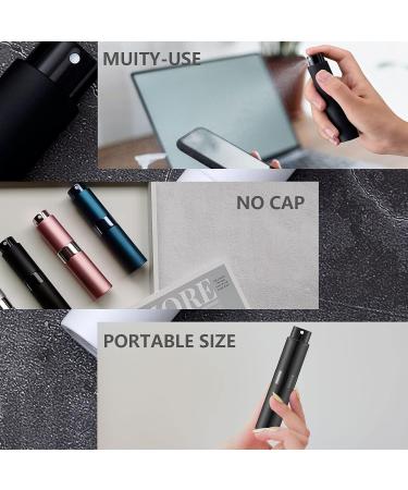 Lil Ray 8ml Portable Mini Perfume Atomizer Refilable Empty Small Spray Bottle for Travel Twist Tpye Pocket Cologne Sprayer Gold - Buy Online on GoSupps.com
