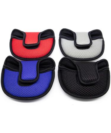 Golf Putter Cover - Mesh Mallet Headcover for Odyssey Works, Scotty Cameron - RH LH (Black) - Buy Online on GoSupps.com