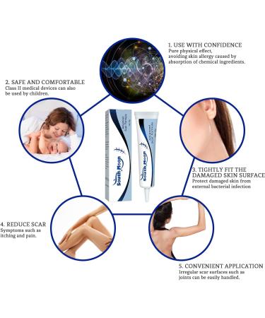 HEXILIN Gentle Scar Removal Cream for All Skin Types - Skin Repair and Diminish Scars, One Size - Buy Online on GoSupps.com