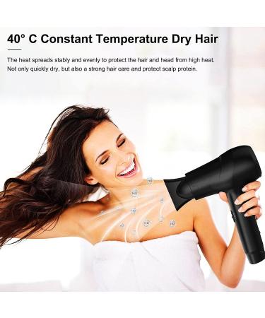 Cordless Hair Dryer Powerful Professional Cordless Hair Dryer Portable Travel Hair Dryer Hot and Cold 3 Speeds Gift for Women - Buy Online on GoSupps.com