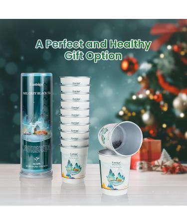 Eastsign Tea in a Cup Aluminum Made Black Tea 10 Cups in the Bottom Tea at The Bottom of The Cup Multi-Scene Use(EARL GREY BLACK TEA) - Buy Online on GoSupps.com