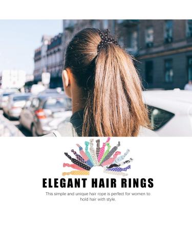 Buy Lurrose 48-Piece Colorful Knotted Headband Set - Premium Hair Ties & Ponytail Holders for Women Girls & Children | International Shipping Available - Buy Online on GoSupps.com