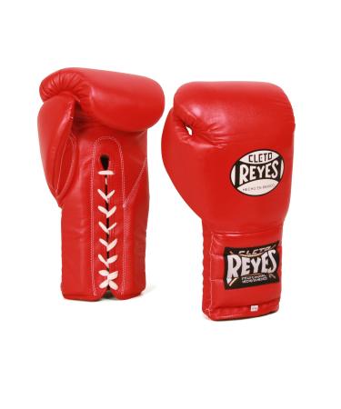 Cleto Reyes Safetec Professional Fight Gloves 10-Ounce Red